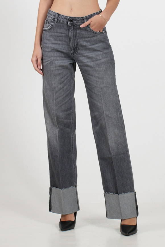 Picture of VICOLO JEANS ANNIE - DR5 073 - GREY