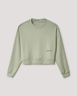 Picture of HINNOMINATE NECK SWEATSHIRT - ALOE GREEN