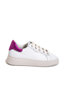 Picture of ED PARISH ERIKA SNEAKER  - BIANCO/FUXIA/SILVER