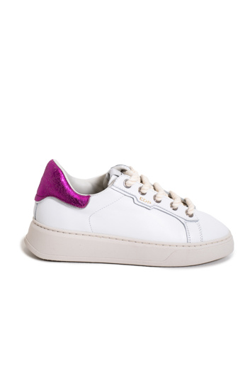 Bild von ED PARISH ERIKA SNEAKER  - BIANCO/FUXIA/SILVER