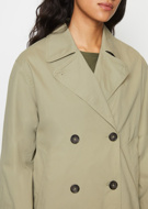 Picture of MARCO POLO SHORT TRENCH - STEAMED SAGE