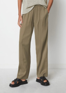 Picture of MARCO POLO PANTS FLUENT JOGGER - MILKY BROWN