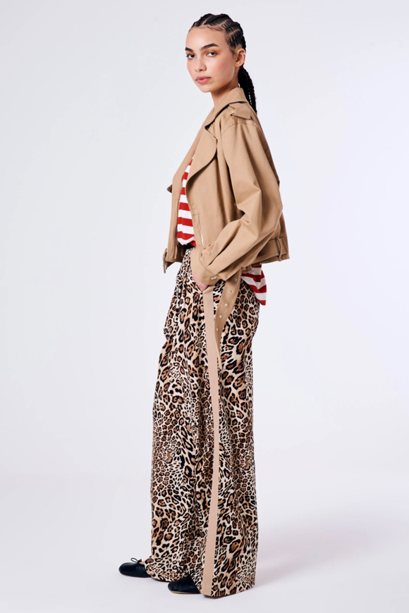 Immagine di VICOLO TROUSERS - TB1 174 - ANIMALIER