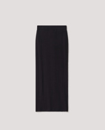 Picture of HINNOMINATE MEDIUM LENGTH SKIRT - BLACK