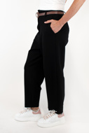 Picture of PLEASE TROUSERS - P2W 000 - BLACK