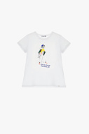Bild von PLEASE T-SHIRT - T76 326 - WHITE
