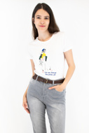 Bild von PLEASE T-SHIRT - T76 326 - WHITE