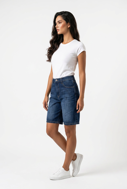 Bild von PLEASE short D0M W9F  - Blue denim