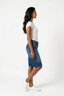 Picture of PLESE short loose  D0N PIW - Blue denim