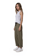 Immagine di SUSY MIX PANTALONE STELLINA - MILITARE