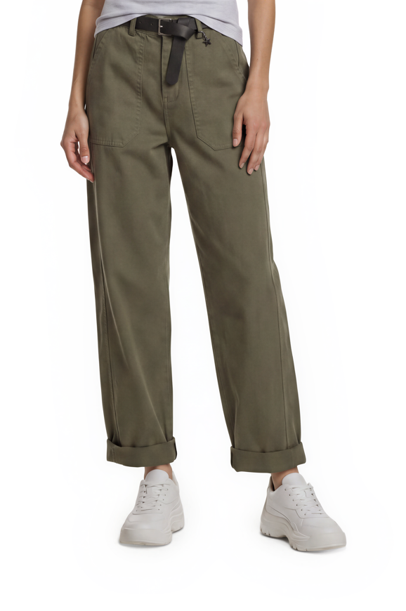 Immagine di SUSY MIX PANTALONE STELLINA - MILITARE